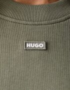 HUGO Blue суичър дамски от памук Delessa_B_1 зелен 50534344