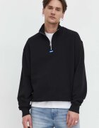 HUGO Blue суичър мъжки от памук Neeler черен 50522367