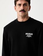 HUGO Blue суичър мъжки от памук Nespon черен 50572772