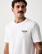 HUGO Blue тениска мъжка от памук Nesptee бяла 50572740
