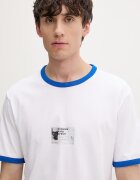 HUGO Blue тениска мъжка от памук Nurangler бяла 50566025