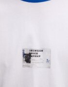 HUGO Blue тениска мъжка от памук Nurangler бяла 50566025