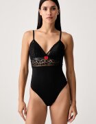 HUGO боди дамско SAVANA BODYSUIT P черно 50570667