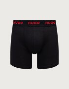 HUGO боксерки мъжки от памук с еластан BOXERBR TRIPLET PACK 3 броя сиви 50532613
