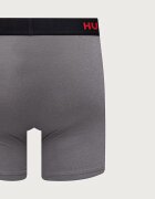 HUGO боксерки мъжки от памук с еластан BOXERBR TRIPLET PACK 3 броя сиви 50532613