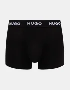 HUGO боксерки мъжки от памук с еластан TRUNK TRIPLET PACK 3 броя черни 50532611