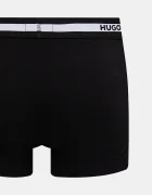 HUGO боксерки мъжки с памук TRUNK TR PLANET DES 3 броя черни 50545668