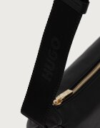 HUGO чанта crossbody дамска от имитация на кожа Orin 2.0 Hobo черна 50567635