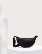 HUGO чанта crossbody дамска от имитация на кожа Orin 2.0 Hobo черна 50567635