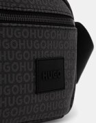 HUGO чанта през рамо мъжка от имитация на кожа Ethon2.0HI_DMN_ewZip черна 50568337