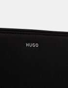 HUGO чанта през рамо мъжка от кожа GO-BAG CROSSOVER черна 50569846