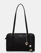 HUGO чанта tote дамска от имитация на кожа Clioh_Tote SM черна 50568136