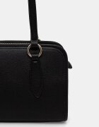 HUGO чанта tote дамска от имитация на кожа Clioh_Tote SM черна 50568136
