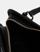 HUGO чанта tote дамска от имитация на кожа Clioh_Tote SM черна 50568136