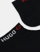 HUGO Чорапи 2P AS MICROLOVE CC W (2 чифта) в черно 50553430