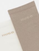 HUGO чорапи дамски 2P RS UNI LOGO CC W 2 броя бежови 50566511