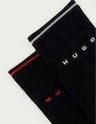 HUGO чорапи мъжки 2P RS RETRO RIB MD 2 броя черни 50564855