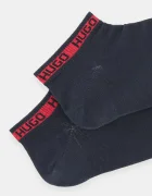 HUGO чорапи мъжки с памук 2P AS TAPE CC 2 броя тъмносини 50516394