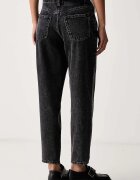 HUGO дънки mom fit дамски Garlene сиви 50571255