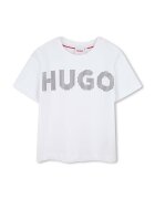 HUGO Детска памучна тениска