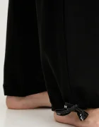 HUGO Домашен панталон CASUAL_PANT в черно с изчистен дизайн 50556893