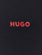 HUGO Домашна памучна блуза с дълги ръкави (3 броя) LS-SHIRT RN TRIPLET в черно с принт 50492631