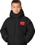 HUGO капитонирано яке за деца черно G01254