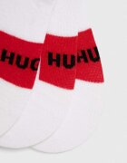 HUGO къси чорапи мъжки 3P LC LABEL CC 3 броя бели 50496082
