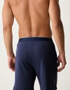 HUGO късо долнище на пижама мъжко с памук AZURI SHORTS тъмносиньо 50566128