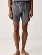HUGO късо долнище на пижама мъжко с памук Laze Shorts CW сиво 50525247
