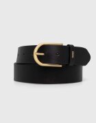 HUGO колан дамски от кожа Zoey Belt 35cm черен 50486616