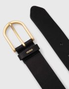 HUGO колан дамски от кожа Zoey Belt 35cm черен 50486616