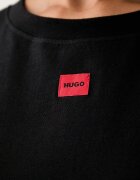 HUGO нощница дамска с памук NITE NIGHTY черна 50566619
