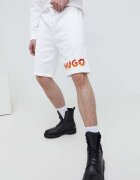 HUGO Памучен къс панталон