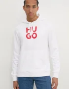 HUGO Памучен суичър