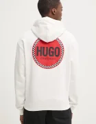 HUGO Памучен суичър