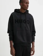 HUGO Памучен суичър Ditchle
