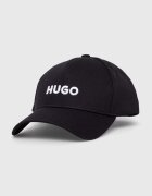 HUGO Памучна шапка с козирка