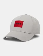 HUGO Памучна шапка с козирка Men-X 581-RL