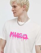HUGO Памучна тениска