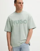 HUGO Памучна тениска Dinkee