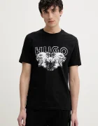 HUGO Памучна тениска Durro