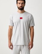 HUGO пижама от две части мъжка GALAXY SHORT SET сива 50559742