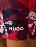 HUGO плувни шорти мъжки CALALA червени 50510061