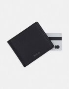 HUGO портфейл мъжки от кожа HUKE_4cc Coin черен 50568426