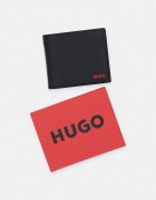 HUGO портфейл мъжки от кожа Tibby_2.0_4cc coin черен 50570440