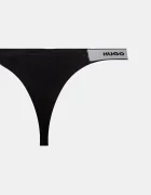 HUGO Прашки (3 чифта) TRIPLET STRING GIFT в черно 50550089