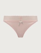 HUGO прашки дамски от памук с еластан TRIPLET LACE STRING 3 броя многоцветни 50557221