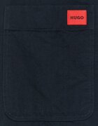 HUGO риза мъжка от памук Evito черна 50479302