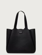 HUGO шопинг чанта дамска от имитация на кожа Orin_Tote черна 50557827